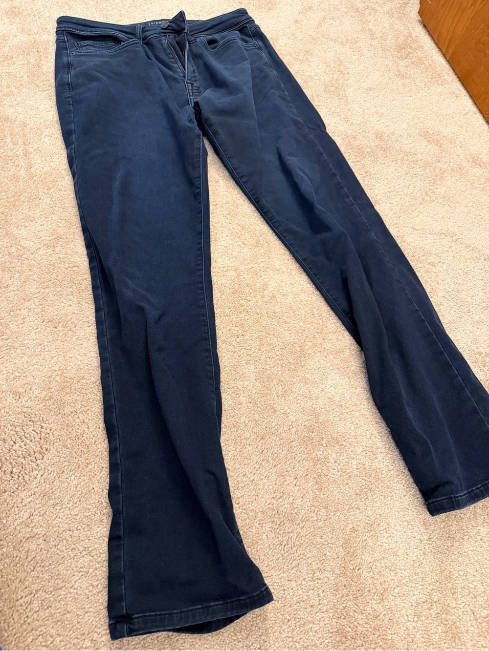 7 Diamonds Men's Dark Blue Slim Jeans
